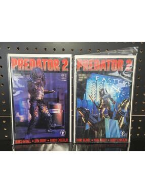 Predator 2 Comic Set 1 & 2 - Iconic Sci-Fi Action
